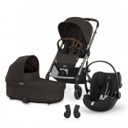 Balios S LUX 3in1 - Chocolate Brown/Moon Black Chocolate Brown/Moon Black
